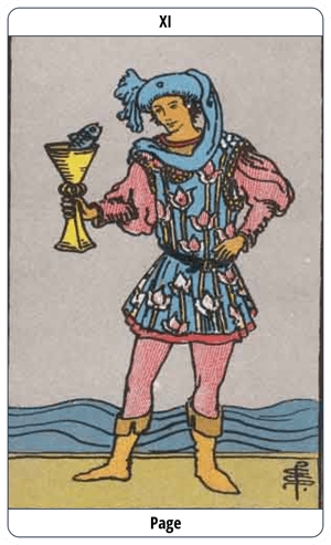 Page of Cups