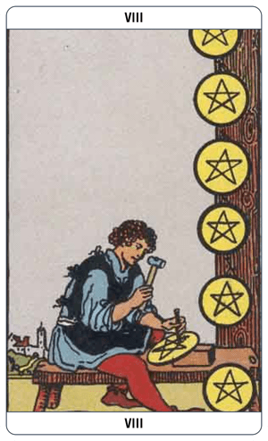 8 of Pentacles