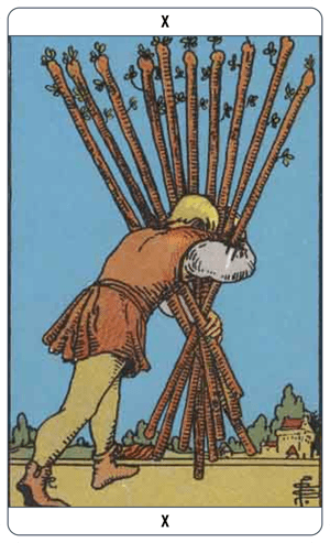 10 of Wands