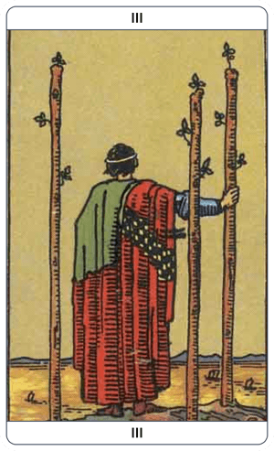 3 of Wands