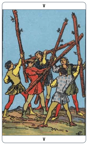 5 of Wands